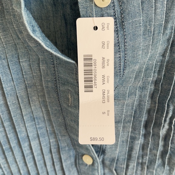 Jean button up top - Picture 7 of 7